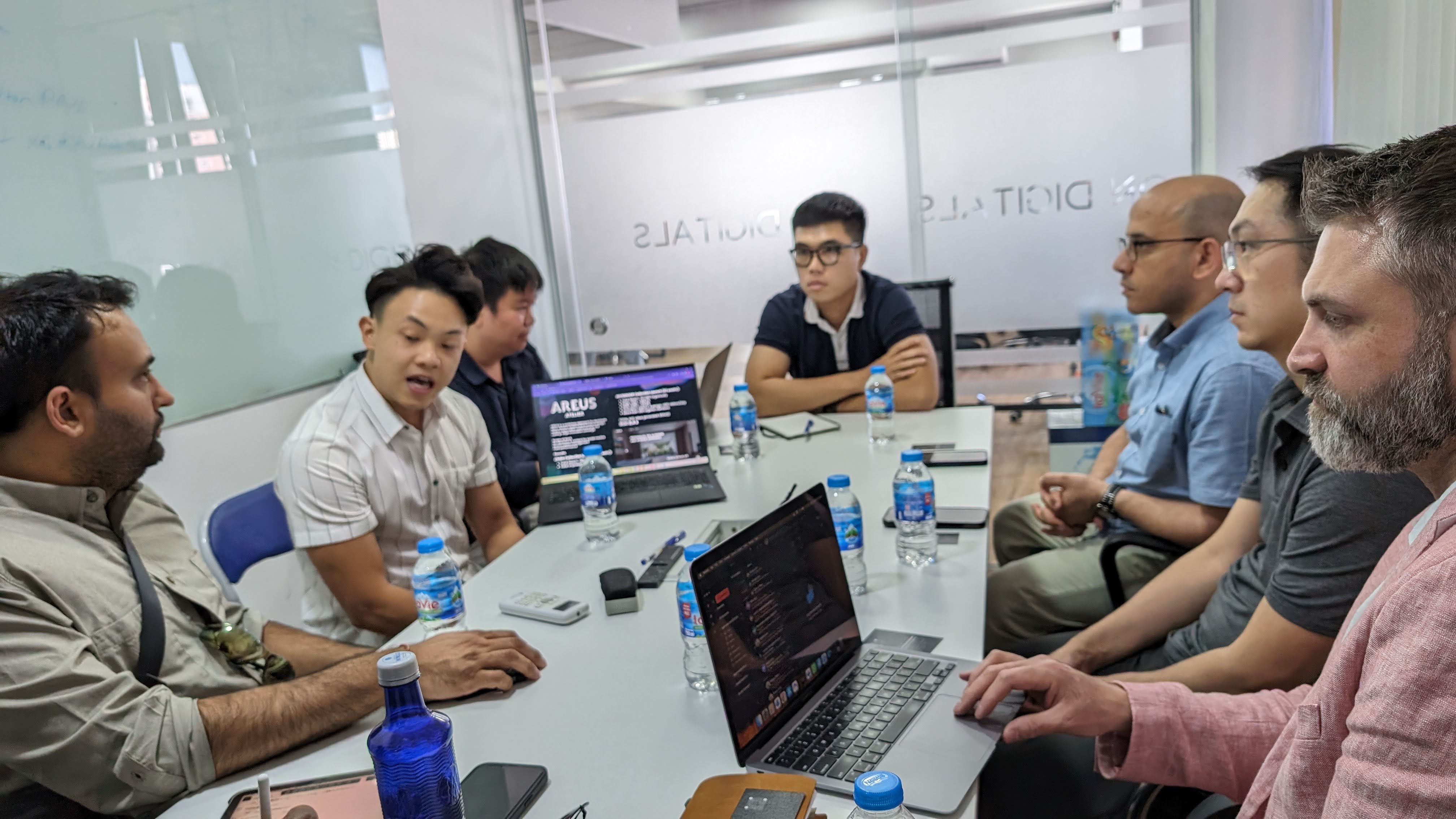 Working session with a Vietnamese digital marketing agency